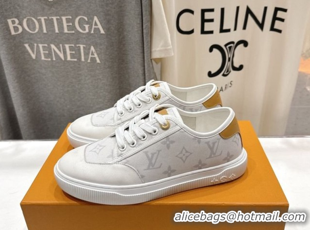 Luxury Cheap Louis Vuitton LV x TM LV Lagoon Sneakers in Monogram Canvas White 2026 1AIFAV
