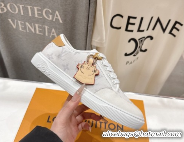 Luxury Cheap Louis Vuitton LV x TM LV Lagoon Sneakers in Monogram Canvas White 2026 1AIFAV