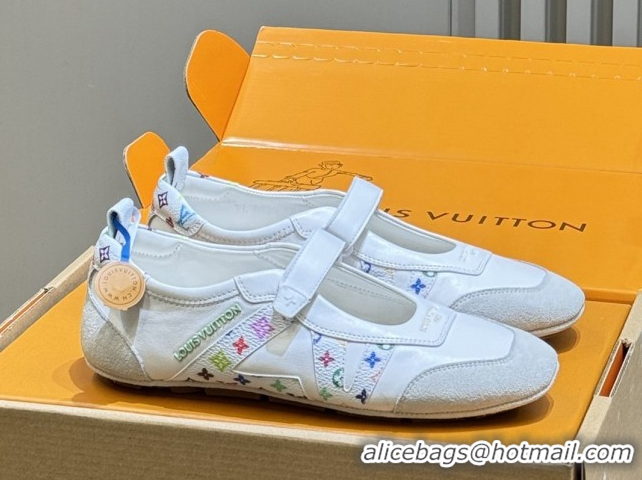 Pretty Style Louis Vuitton LV Sneakerina Mary Jane 1AJPFA White 2026