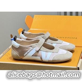 Purchase Louis Vuitton LV Sneakerina Mary Jane 1AJP00 Beige 2026