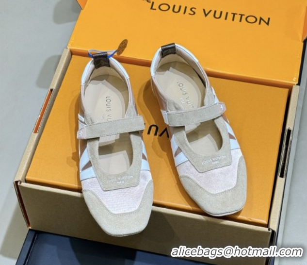 Purchase Louis Vuitton LV Sneakerina Mary Jane 1AJP00 Beige 2026