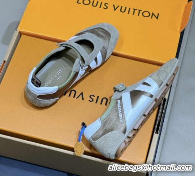 Luxury Discount Louis Vuitton LV Sneakerina Mary Jane 1AJPFA Brown 2026