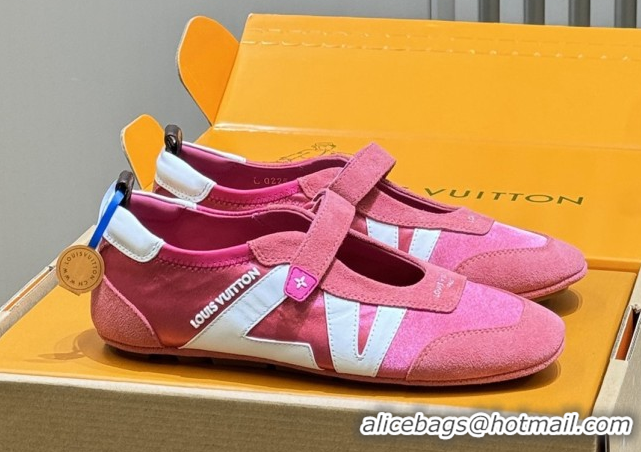 Luxury Louis Vuitton LV Sneakerina Mary Jane 1AJOZK Rosy 2026