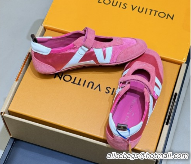 Luxury Louis Vuitton LV Sneakerina Mary Jane 1AJOZK Rosy 2026