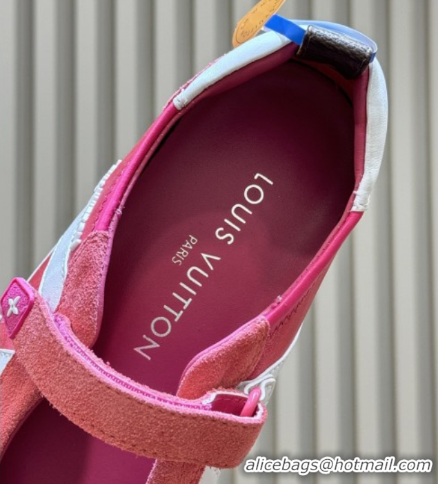 Luxury Louis Vuitton LV Sneakerina Mary Jane 1AJOZK Rosy 2026