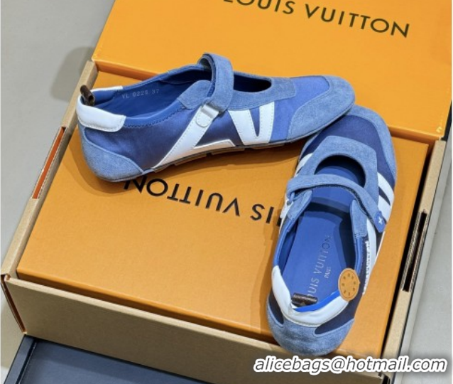 Low Price Louis Vuitton LV Sneakerina Mary Jane 1AJOZK Blue 2026