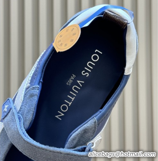 Low Price Louis Vuitton LV Sneakerina Mary Jane 1AJOZK Blue 2026