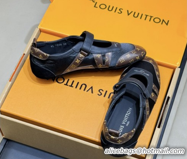 Best Price Louis Vuitton LV Sneakerina Mary Jane 1AJPEU Black 2026