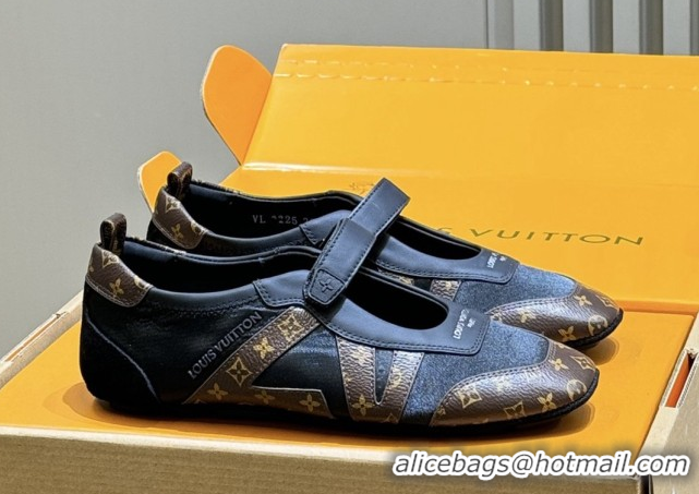 Best Price Louis Vuitton LV Sneakerina Mary Jane 1AJPEU Black 2026