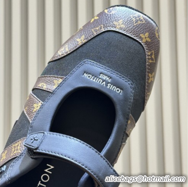 Best Price Louis Vuitton LV Sneakerina Mary Jane 1AJPEU Black 2026