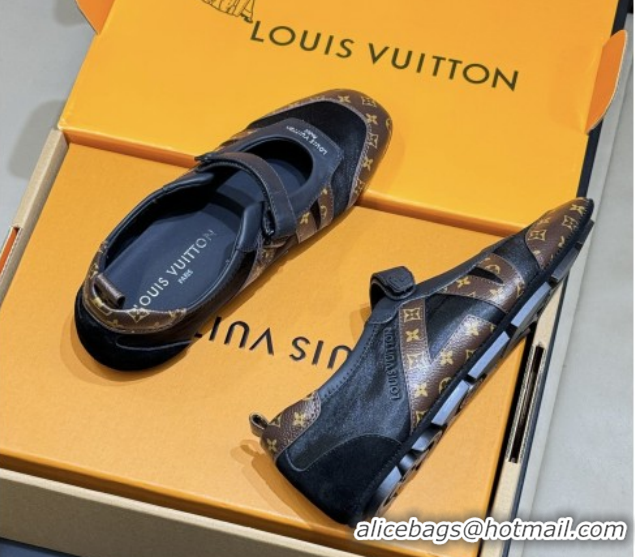 Best Price Louis Vuitton LV Sneakerina Mary Jane 1AJPEU Black 2026