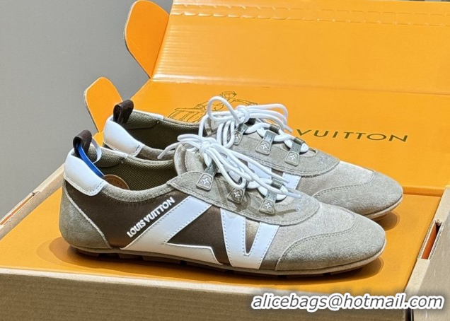 Perfect Louis Vuitton LV Sneakerina 1AJJXW Brown/Beige 2026