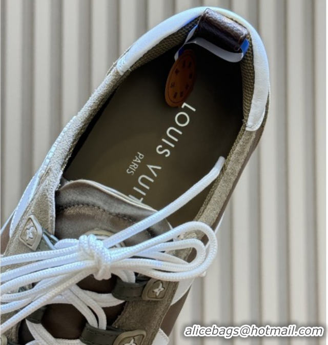 Perfect Louis Vuitton LV Sneakerina 1AJJXW Brown/Beige 2026