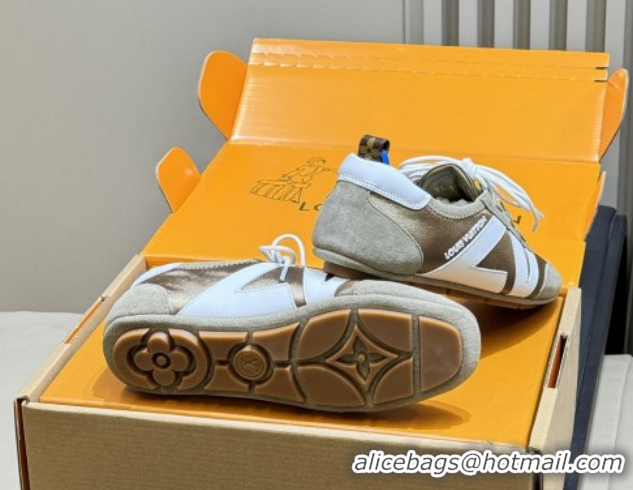 Perfect Louis Vuitton LV Sneakerina 1AJJXW Brown/Beige 2026