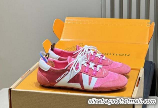Discount Louis Vuitton LV Sneakerina 1AJJXG Rose 2026