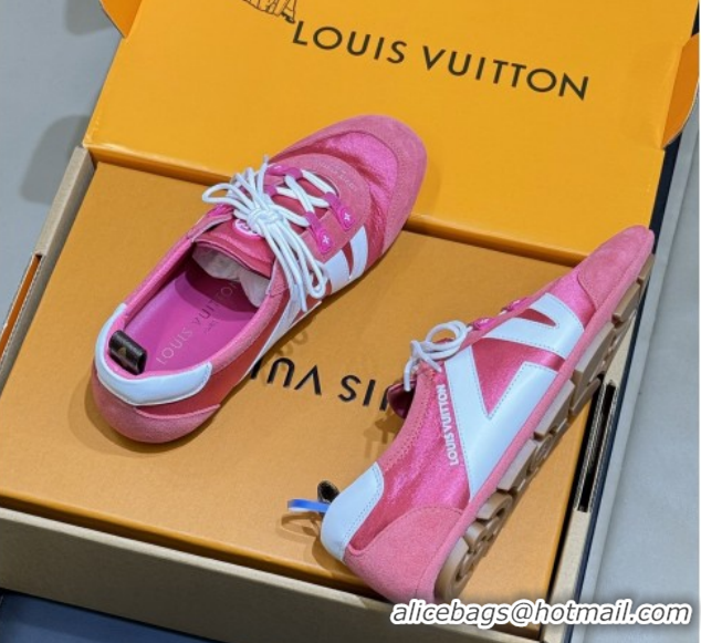 Discount Louis Vuitton LV Sneakerina 1AJJXG Rose 2026