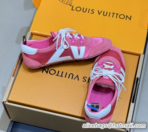 Discount Louis Vuitton LV Sneakerina 1AJJXG Rose 2026