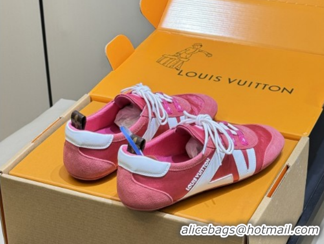 Discount Louis Vuitton LV Sneakerina 1AJJXG Rose 2026