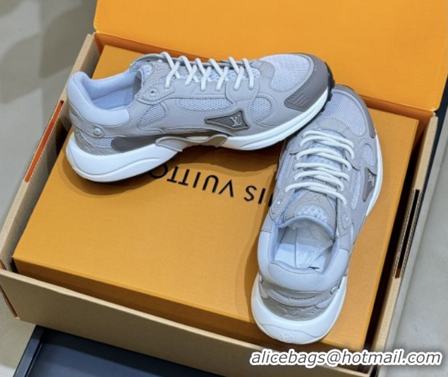 Grade Quality Louis Vuitton LV Olympia Sneaker 1AICQX Grey 2026