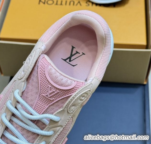 Best Grade Louis Vuitton LV Olympia Sneaker 1AICQX Pink 2026