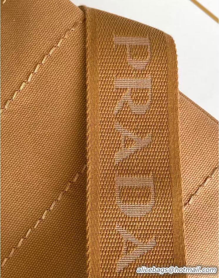 Trendy Design Prada Jardiniere Linen Blend Mini Handbag 1BA038 Brown 2025