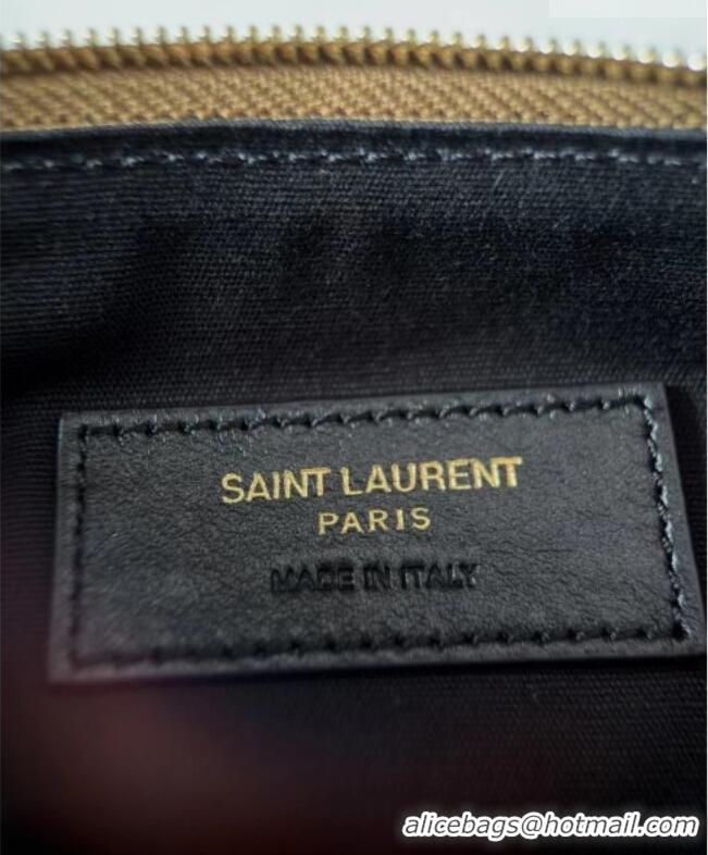 Grade Price Saint Laurent Amalia Bag in Suede with Chain 834750 Brown 2026 Top Quality