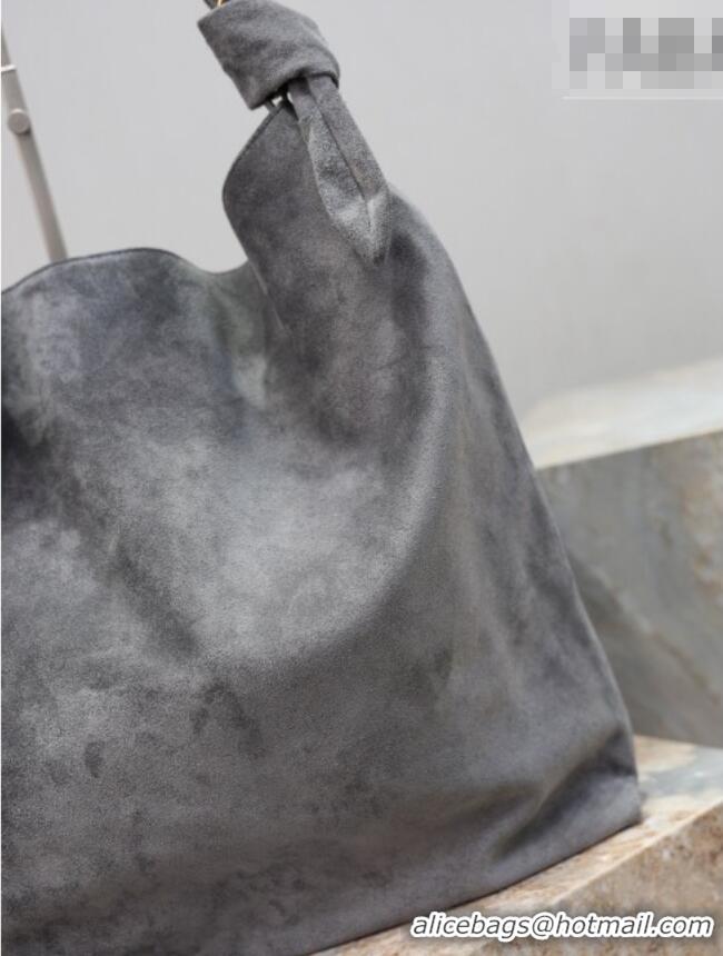 Luxury Discount Saint Laurent Amalia Bag in Suede with Chain 834750 Grey 2026