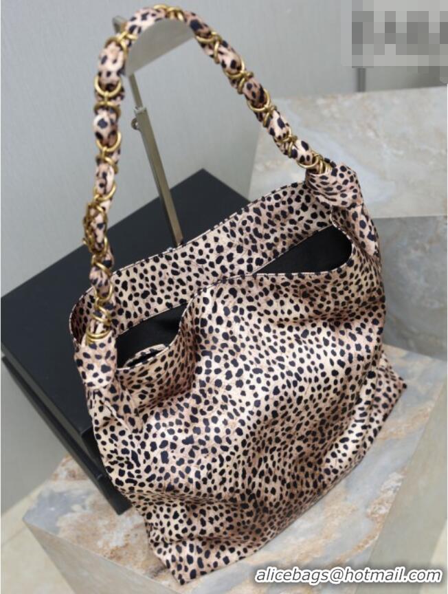 Well Crafted Saint Laurent Amalia Bag in Leopard Print Fabric with Chain 834750 2026