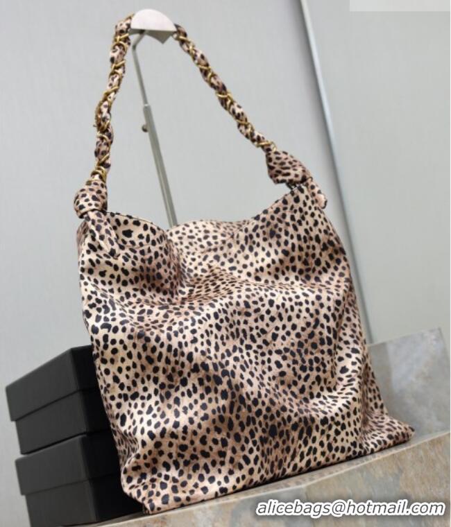 Well Crafted Saint Laurent Amalia Bag in Leopard Print Fabric with Chain 834750 2026