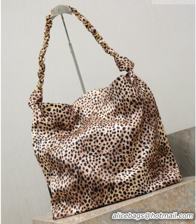Well Crafted Saint Laurent Amalia Bag in Leopard Print Fabric with Chain 834750 2026