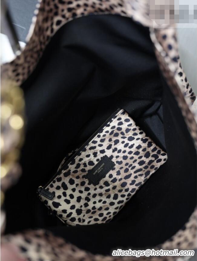 Well Crafted Saint Laurent Amalia Bag in Leopard Print Fabric with Chain 834750 2026