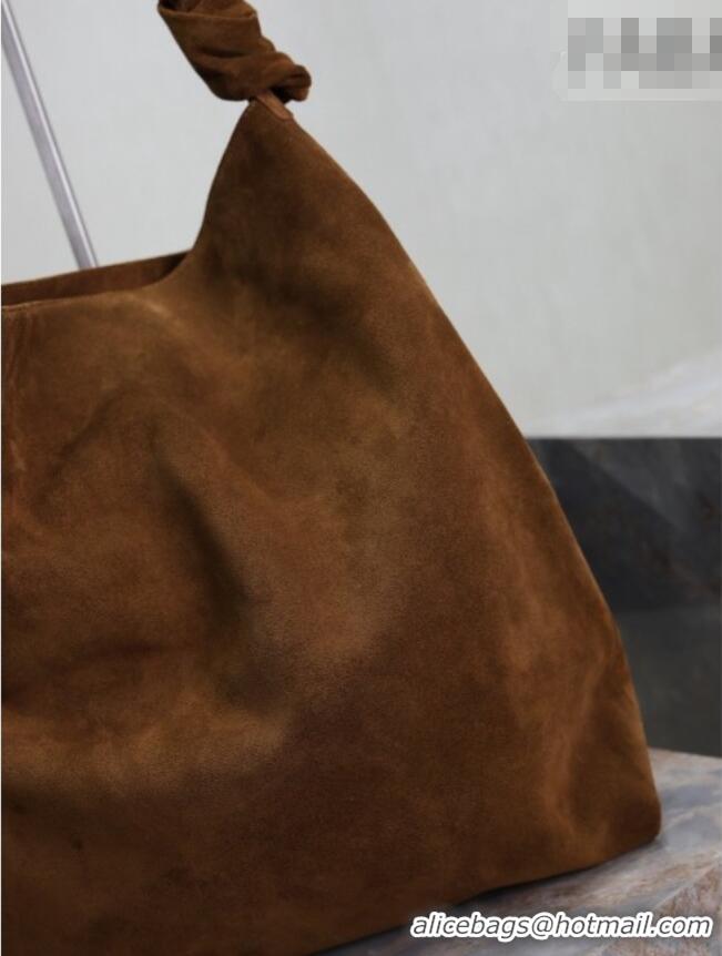 Luxury Discount Saint Laurent Amalia Bag in Suede with Chain 834750 Brown 2026