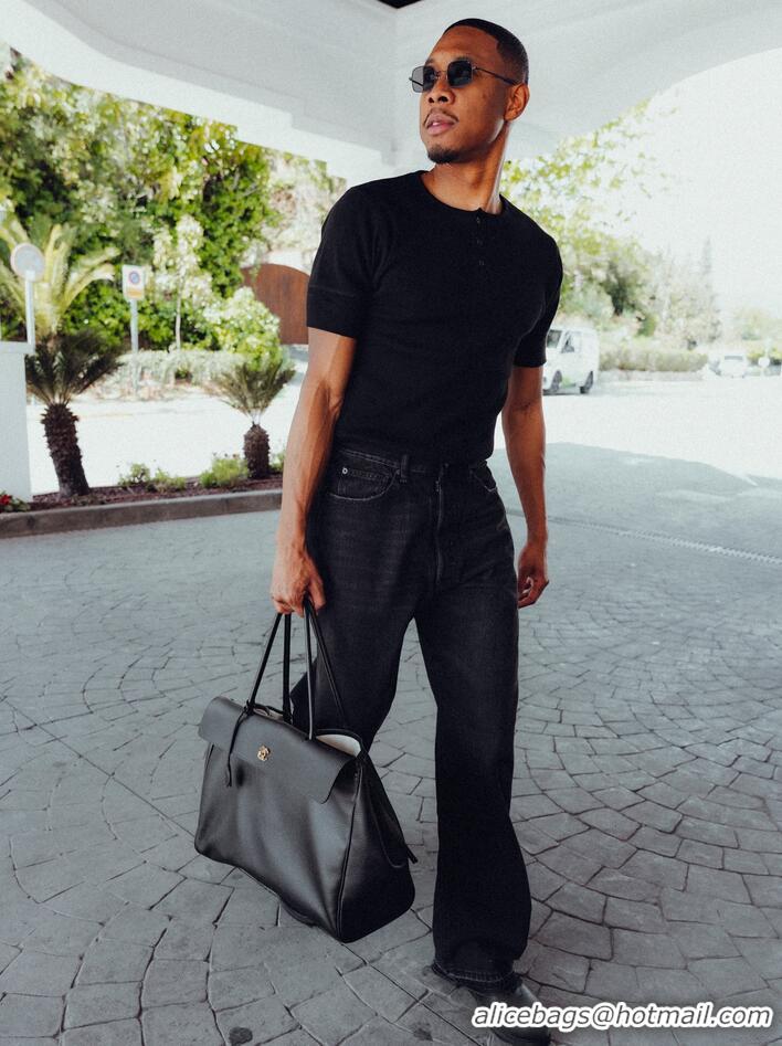 New Fashion Chanel Grained Calfskin Large Shopping Bag AS6289 Black/Gold 2026