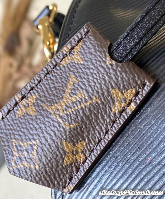 Top Quality Louis Vuitton Epi leather Speedy Soft 30 M25671 Black