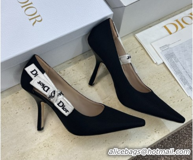 Durable Dior J'Adior Pumps 9.5cm in Technical Fabric Black 2026 DR030201