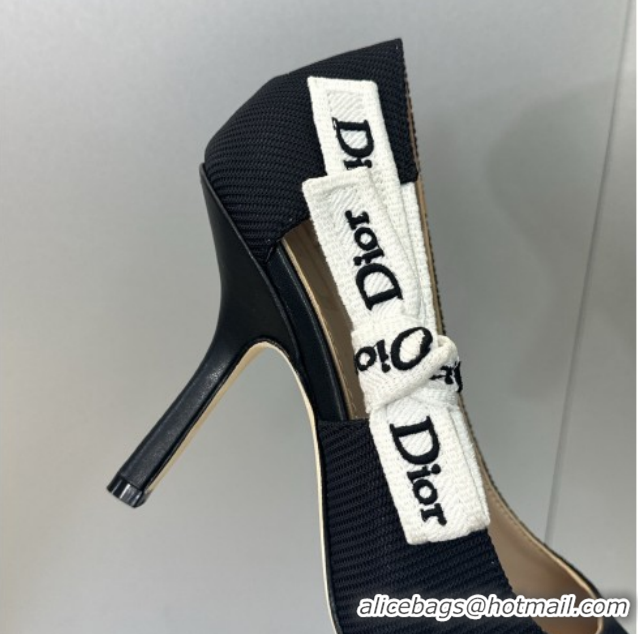 Durable Dior J'Adior Pumps 9.5cm in Technical Fabric Black 2026 DR030201