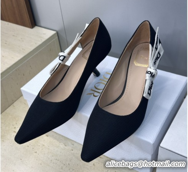 Best Product Dior J'Adior Pumps 6.5cm in Technical Fabric Black 2026 DR030201