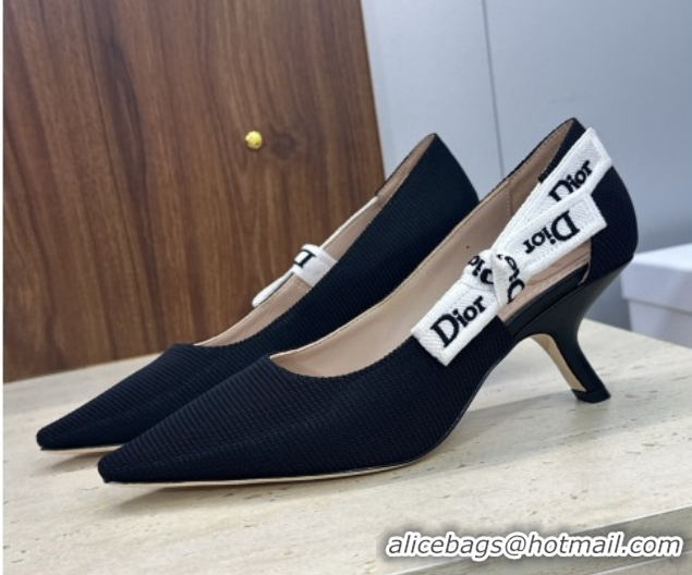 Best Product Dior J'Adior Pumps 6.5cm in Technical Fabric Black 2026 DR030201