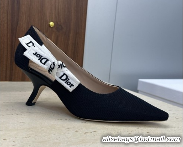 Best Product Dior J'Adior Pumps 6.5cm in Technical Fabric Black 2026 DR030201