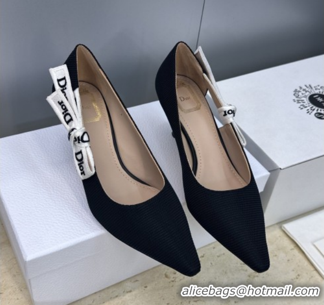 Best Product Dior J'Adior Pumps 6.5cm in Technical Fabric Black 2026 DR030201