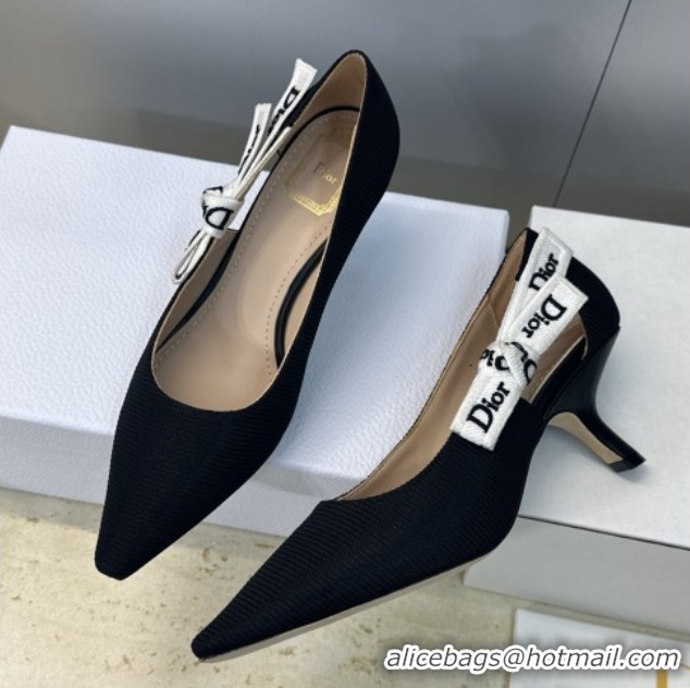 Best Product Dior J'Adior Pumps 6.5cm in Technical Fabric Black 2026 DR030201