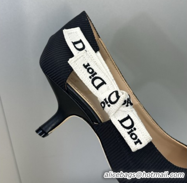 Best Product Dior J'Adior Pumps 6.5cm in Technical Fabric Black 2026 DR030201