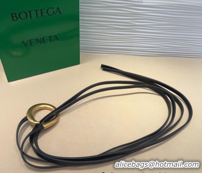 Good Product Bottega Veneta Sardine Calfskin Waist Belt 2011025 Black 2025