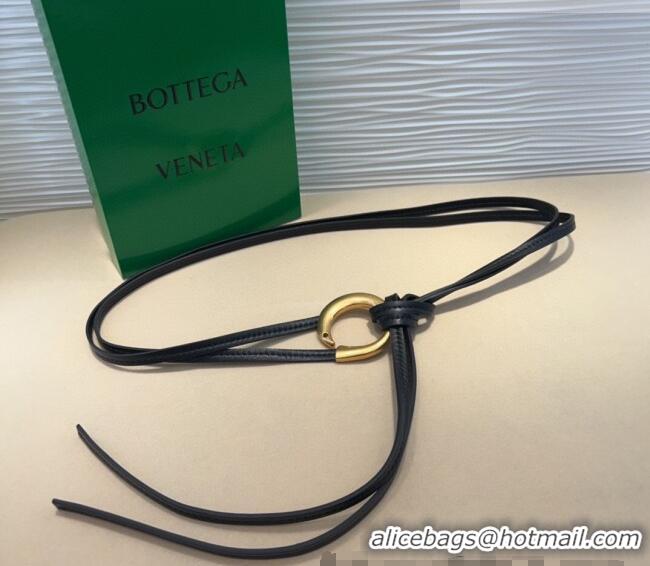 Good Product Bottega Veneta Sardine Calfskin Waist Belt 2011025 Black 2025