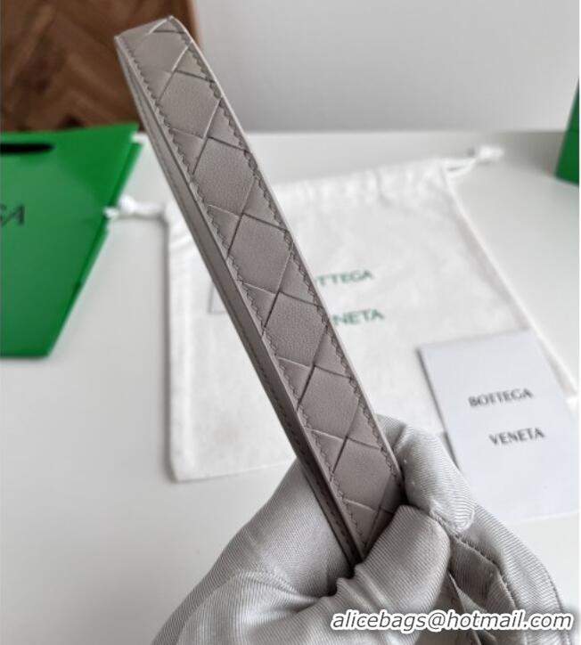 Unique Style Bottega Veneta Women's Contour Belt 2cm BV111705 Grey/Gold 2025