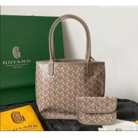 Discount Design Goyard Anjou Mini Tote Bag 2003 Grey/Pink 2026