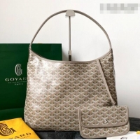 Good Quality Goyard Boheme Hobo Bag GY8120 Grey/Green 2026