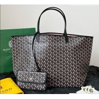Best Price Goyard Saint Louis GM Bag 0122 Black/Pink 2026