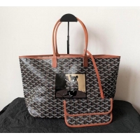 Modern Classic Goyard Saint Louis PM Bag with Bulldog Print 2055 Brown 2026
