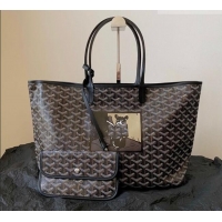 Trendy Design Goyard Saint Louis PM Bag with Bulldog Print 2055 Black 2026